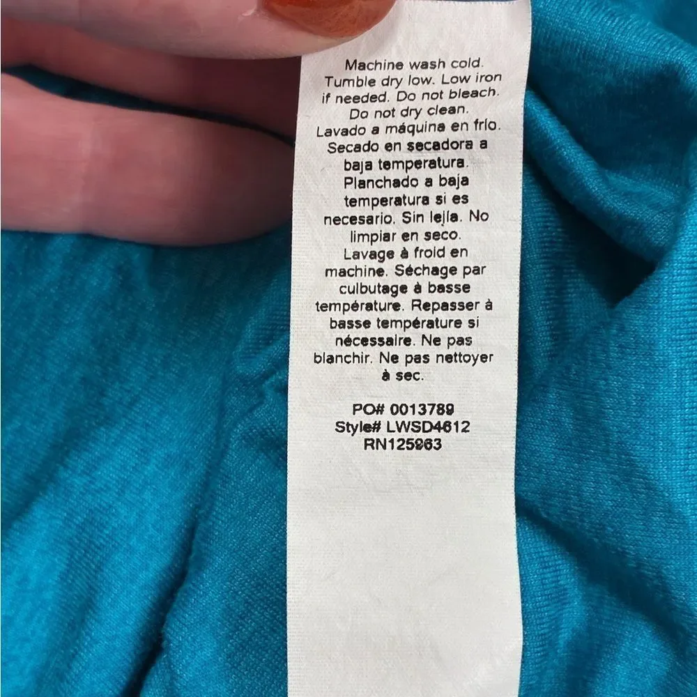 BEYOND YOGA Featherweight Rebalance Tank Cali Blue Heather Women’s Large - Picture 9 of 10